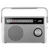 Jvc Ra-E315G Portable Radio FM Bluetooth 2W Mains/Battery Gray