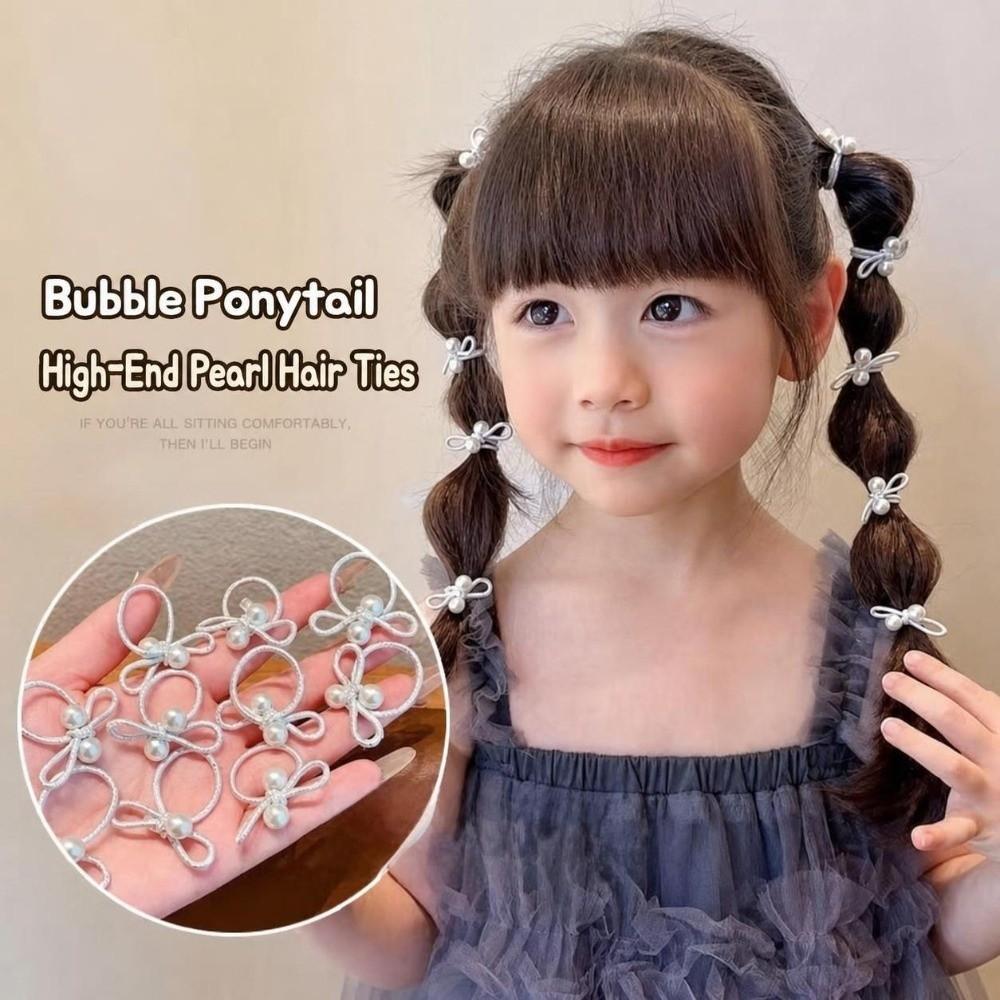 10pcs Small Size Girls Small Headband Silver Hair Decor Accessory  For Daily Hair Decoration