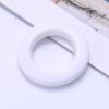 80Pcs Curtain Grommet Top Eyelet Rings Curtain Eyelet Metal Ring Low Noise Roman Rod Ring DIY Home Curtain Accessories