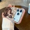 Bowtie Reindeer Phone Case For iPhone 17 13 15 11 14 12 16 Pro Max 15 Plus 16e Air Soft TPU Silicone Cover Funda