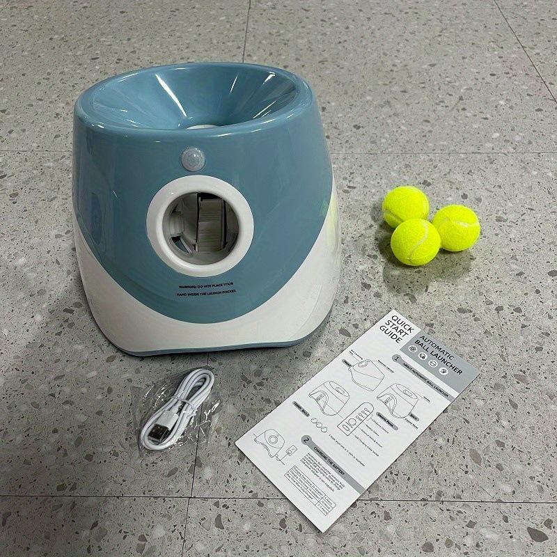 Automatic Dog Ball Launcher for Border Collies - Tennis Ball Throwing and Bouncing Toy
