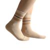 1 Pair Woman Winter Sock Breathable Socks Sweat-absorbent Cotton Fashion Casual Hosiery Portable Soft Footwear Accessory
