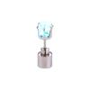 Trinket Rhinestones Men Earrings Glow Earrings Female Ear Studs Light Up Earrings  Earrings