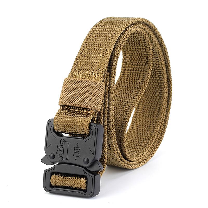 Hardened Tactical Belt Military Fan Style Outdoor Sports Inner Belt Leisure Nylon Waistband