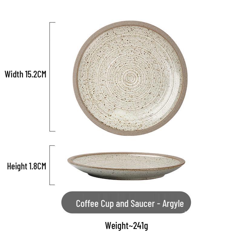 Diborlang Retro Coarse Ceramic Coffee Ware