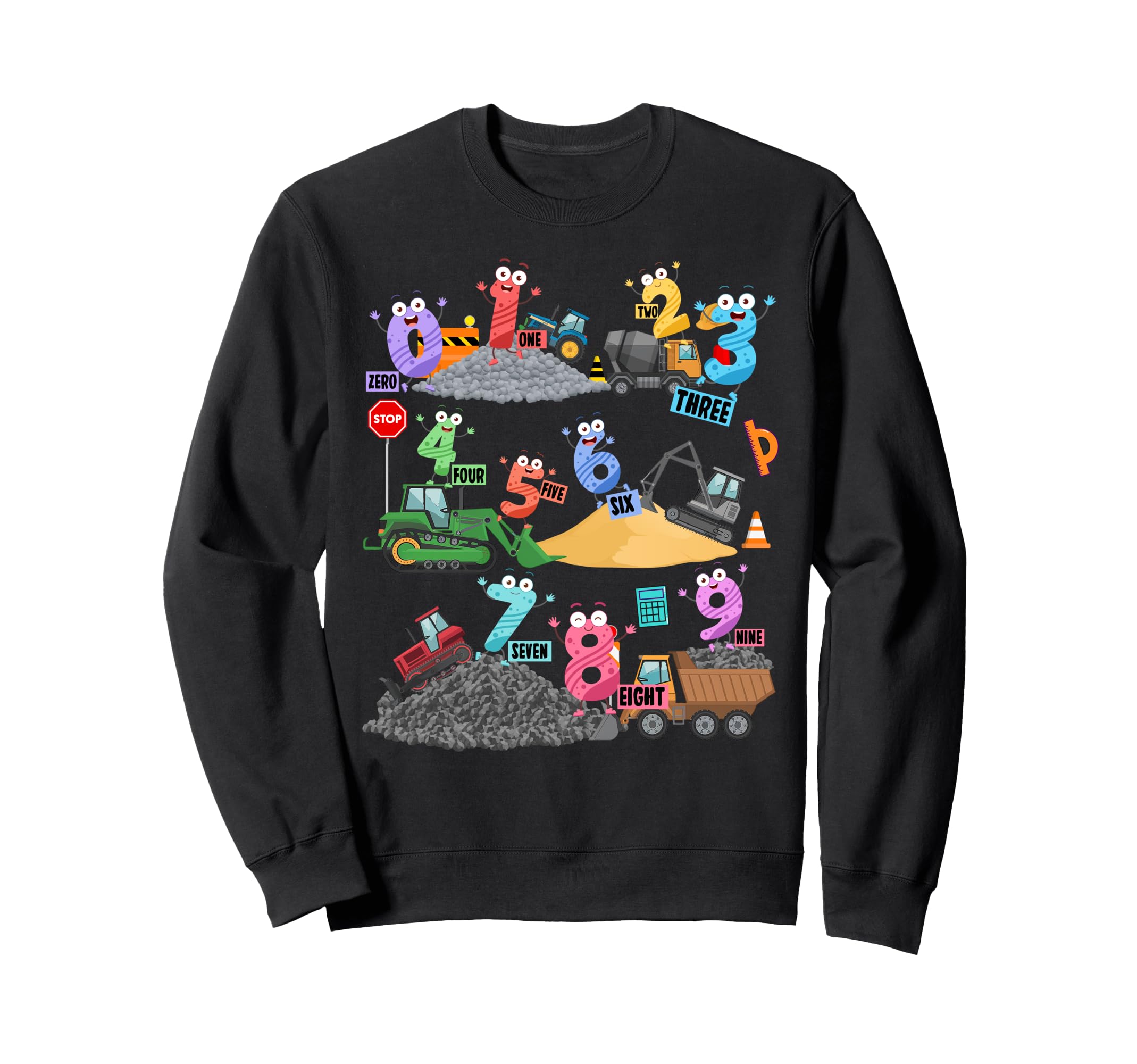 Math Day Costume Ideas: Kids  Math Number Sweatshirts