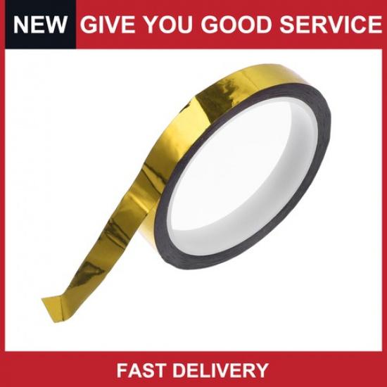 

Ptripe Tape 164.04ft x 0.47 Mirror Gold 1Pc