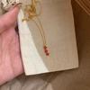 New Double-Heart Necklace For Women, Light Luxury High-End Fashion Accessory