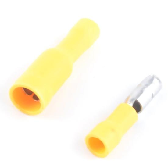 5Pcs Male Female Insulated Electric Connector Wire Terminal Crimp Bullet Kit