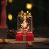 DurableChristmas Gift Bag Can Be Snow Crystal Ball Night Light Tree Scene Arrangement Small Gift Gift Children Kindergarten