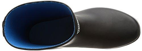 Fuji Glove Industry 9962 Men's Short Rain Boots, Black, Size L (25.5-26.0cm)