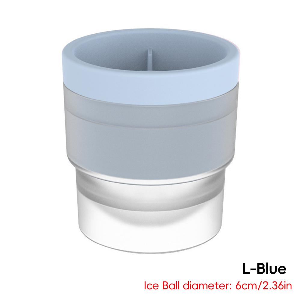 Aparat Profesional pentru Bile de Gheață pentru Whisky Accesorii Bar Matriță pentru Bile de Gheață Silicon Premium Matriță Cuburi de Gheață Economisire Spațiu pentru Bar de Casă Netoxic pentru Congelator