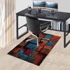 1pc Office Chair Mat with Unique Aztec-Inspired Patterns - Perfect for Festive Gifts and Seasonal Decorations, Suitable for Home Office, Living Room,