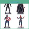 Vingadores 4 Capitão América Figura de Ação de PVC Articulada Com Suporte Caixa Para Colecionadores