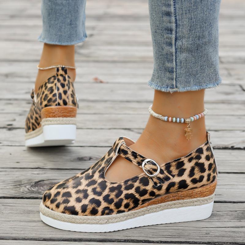 Large size wedge heel platform single shoes women's new spring, summer and autumn fashion pointed head shallow mouth women's high-heeled single shoes