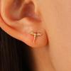 Elegant Dragon Shape Studs Earrings Fashion Earring Delicate Ear Jewelry Ears Studs Copper Texture for Daily and Party