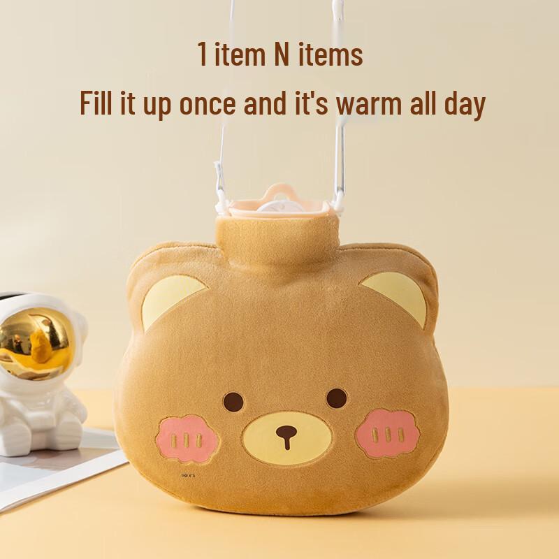 Plüsch-Wärmflasche