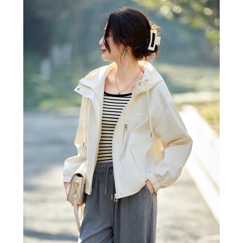 TERRE BLEUE Women's 2025 Fall Fashion Short Jacket