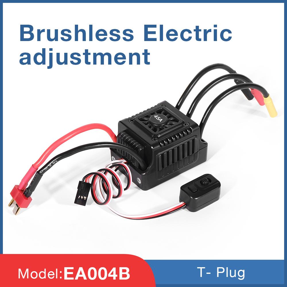 Wtyczka T/XT60 35A 45A 60A Bezszczotkowy regulator obrotów ESC bez czujników Wysokiej jakości bezszczotkowy kontroler prędkości Karta programująca ESC do samochodów RC Ciężarówek RC