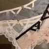 Low Waist Lace Panties Thong Mesh Lace Briefs Sweet Underwear for Women  Lady