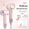 High-Speed Brushless Motor Hair Dryer with Negative Ion Technology and Digital Temperature Display