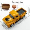 Fall Tiered Tray Decors Metal Truck with Fake Pumpkins Farmhouse Tiered Tray Decors for Thanksgiving Party Home Kitchens