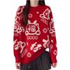 Women Autumn Winter Loose Knitted Sweater Soft Warm Long Sleeve Solid Color Casual Oversized Pullover Daily Streetwear Tops