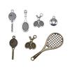 20pcs Sport CharmsTennis Charms Tennis Racket Charms For Jewelry Making Pendants DIY Crafts Making Findings Handmade Jewelry