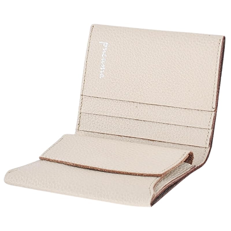 

[JPSpiritus] pneuma ZenMinimal wallet men s bi-fold Thin genuine leather mini wallet compact small wallet Holds 6 cards thin leather With coin purse