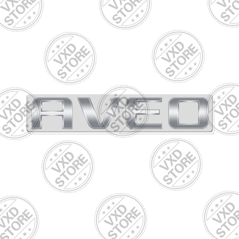For Chevrolet Aveo Lettering Car 3D Metal Letters Logo Badge Decals Sticker Car Auto Rear Trunk Alphabet Emblem Styling Stickers