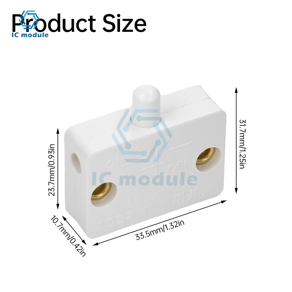 Automatic Reset Switch Wardrobe Light Switch Household Cabinet Door Control Switch Household Cabinet Door Control Switch