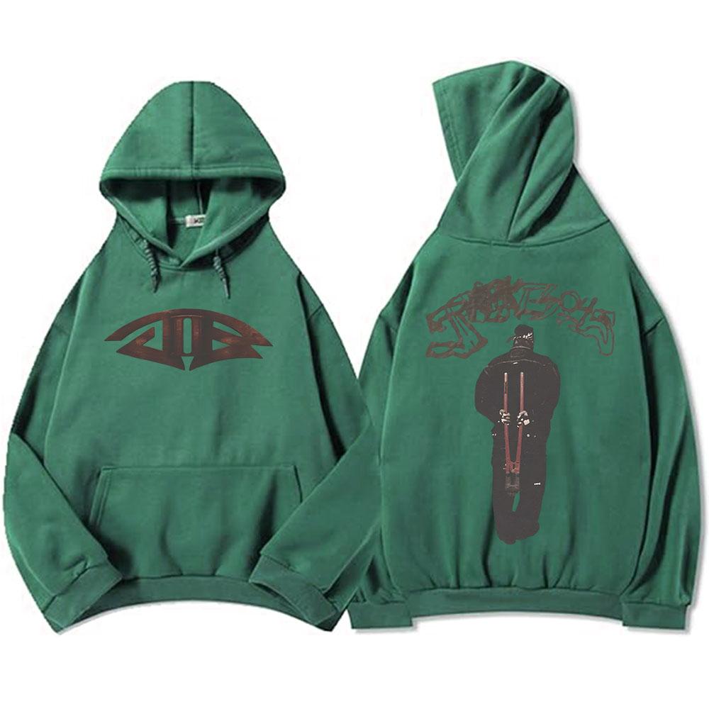 Fashion Men Hoodies Album JACKBOYS II Printing Sweatshirt Casual Long Sleeve Hooded Pullovers Grunge Men Tops