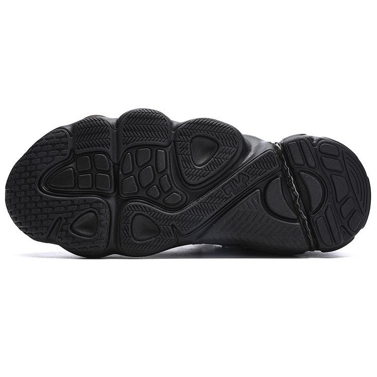 FILA ET Fabric Synthetic Leather Comfortable Versatile Low-Top Casual Shoes Men sneaker Black F12M312120FBF