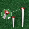 Golf-Tees Trainingsballhalter Multifunktionaler Kunststoff Stufen-Golf-Tees Reibungsarme Golf-Simulator-Tees Langlebig