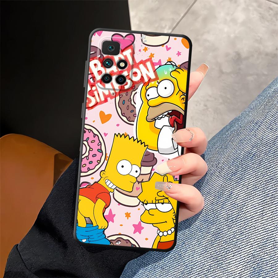 Case for Xiaomi Redmi 9T 12 12C K40 K50 Gaming 10 A1 A2 Plus 9A 9C K60 A5 13C Funda Phone Cover The S-simpsons
