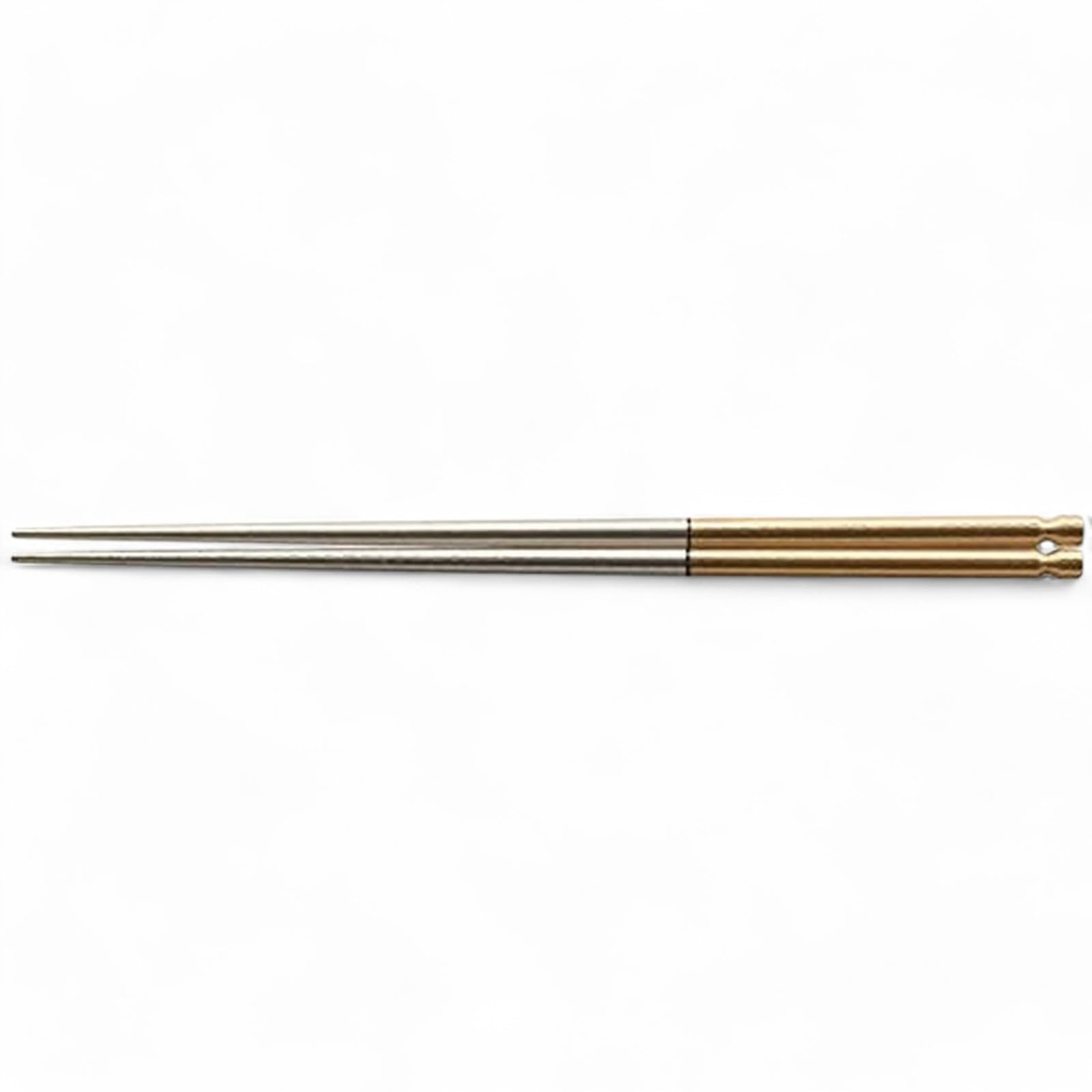 

Палочки для еды PBT Рифленые Круглые Сделано в Японии Безопасно для посудомоечной машины J-kitchens (Хаси) 22.5см Золотой/Серебряный