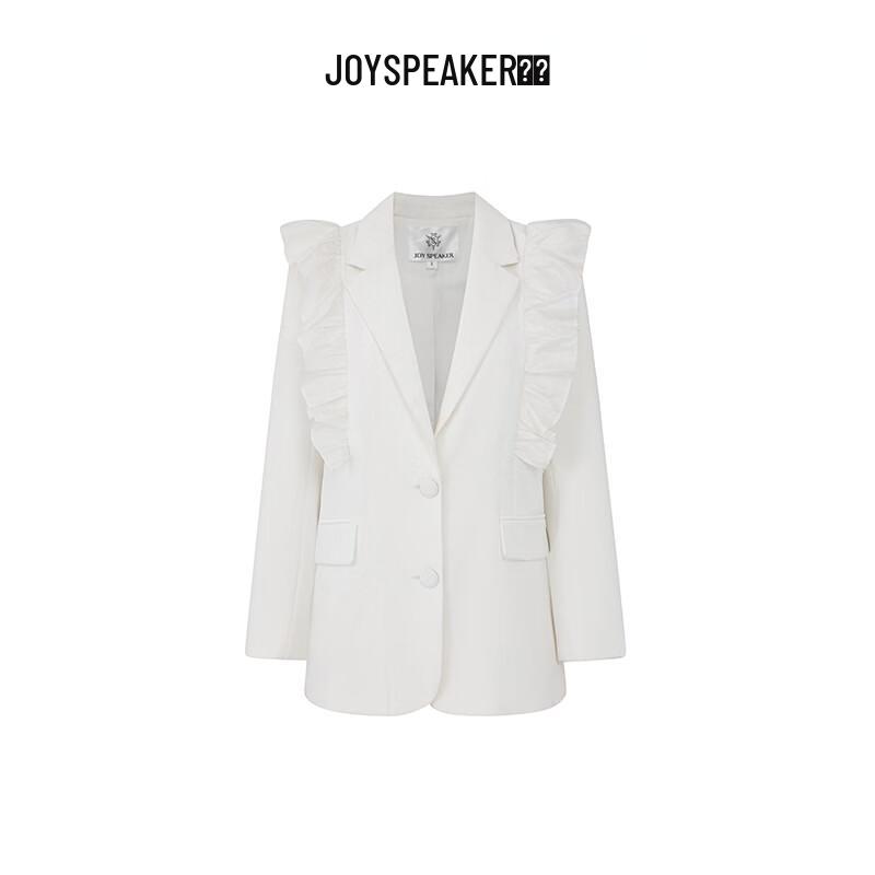 

Элегантный пиджак с оборками M