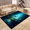 New Product Mysterious Deer In Forest Carpet for Living Room Bedroom Bedside Floor Mat Cloakroom Children Playing Mat Area Rug