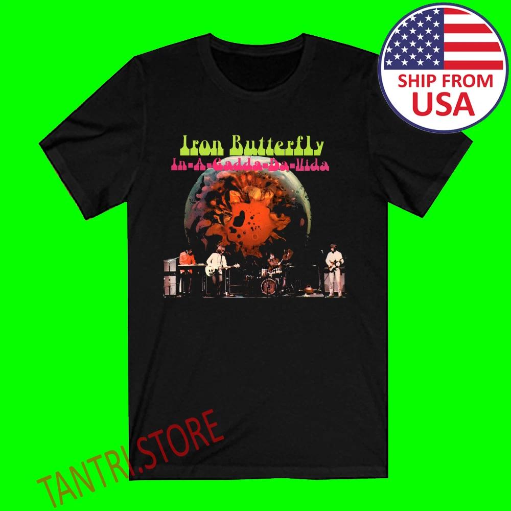 Iron Butterfly In A Gadda Da Vida A Men s Black Size S to 3XL 3XL