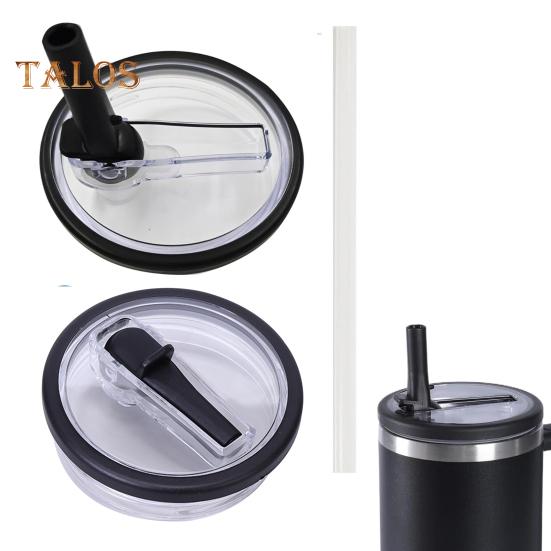 Náhradní víko sklenice 40 oz Nepropustné víko slámky Odolné proti rozlití Kryt pohárku Opakovaně použitelná ochrana proti stříkající vodě pro pohár Ice Bar Domov Cestování