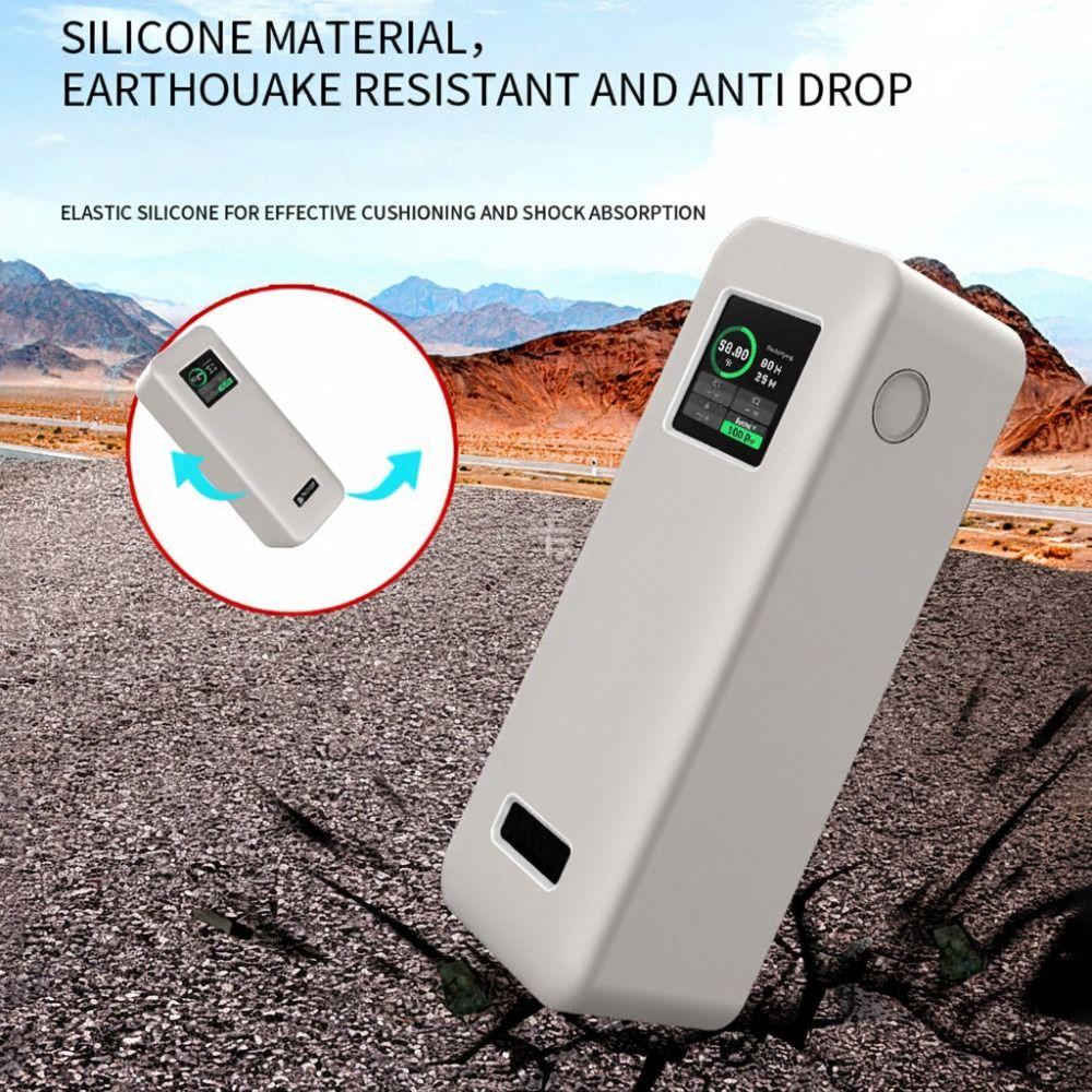Shockproof Silicone Case Dustproof Soft Protective Cover Anti-drop Portable for Anker Prime 27650mAh Power Bank 250W