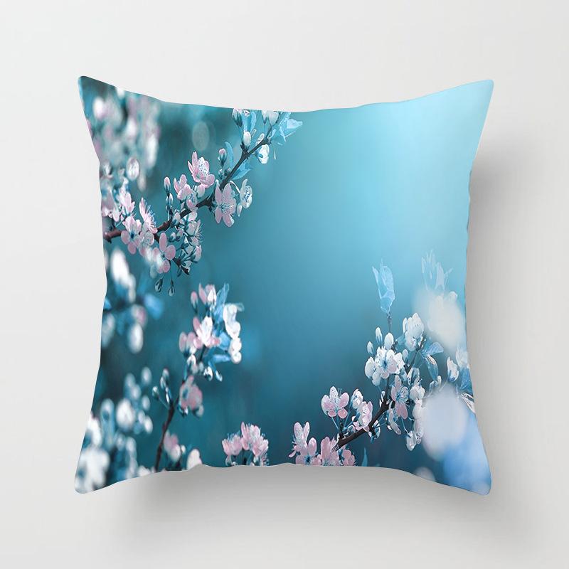 New Butterfly Flower Series Pillowcase Home Sofa Decoration Pillow Cushion Cover Wedding