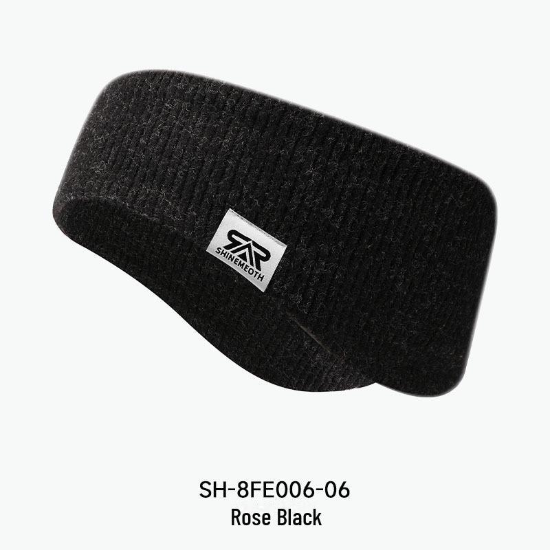 Sunmoss Women's Double-Layer Windproof Sports Headband - Warm Ear Protection for Autumn and Winter Running