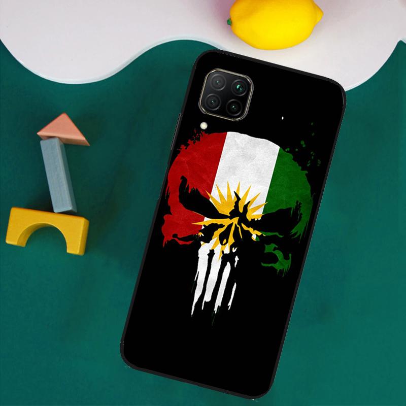 Kurdistan Flag For Huawei Nova 8i 3i 7i 11i 12i 9 10 SE Y73 Y90 Y70 Y72 Y61 Y91 P30 P40 Lite P60 Pro Case