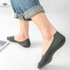 Men Ice Silk Socks Breathable Non-slip Silicone Invisible Cotton Solid Color Comfortable Boat Socks