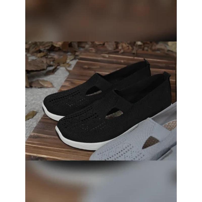 Women's Shoes Spring 2025 Breathable Comfortable Single Shoes