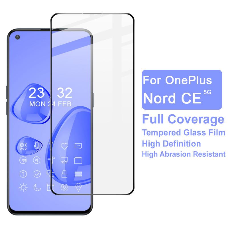 

IMAK Pro+ Explosion-proof HD Full Size Tempered Glass Screen Protector Film for OnePlus Nord CE 5G Type A