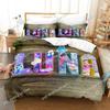 Gaby Dolhouse Beding Set For Bedrom Soft Modern Bedspreads Comefortable Children Kids Soft Duvet Cover Comfortable Quilt Cover And Pilowcase