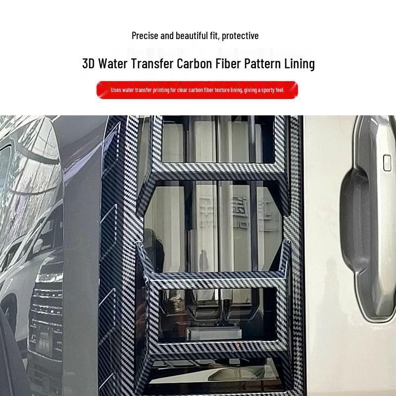 Jetour Traveller Front & Rear Headlight, Fog Light, & Taillight Covers & Frames - Stylish Exterior Modification Accessory.
