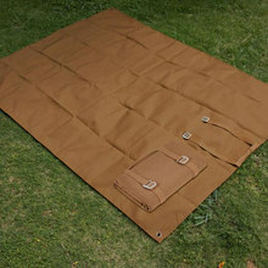 Portable Waterproof Camping Mat: Thick, Foldable, Wear-resistant Oxford Cloth for Outdoor Use